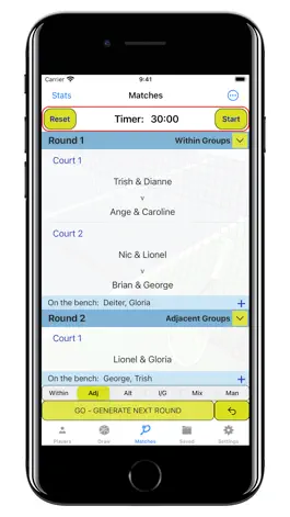 Game screenshot MatchUp Tennis & Pickleball mod apk