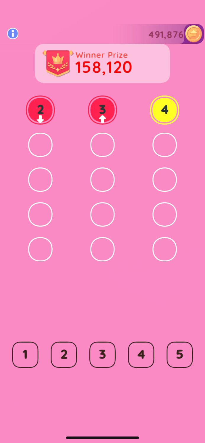 Number - be the winner