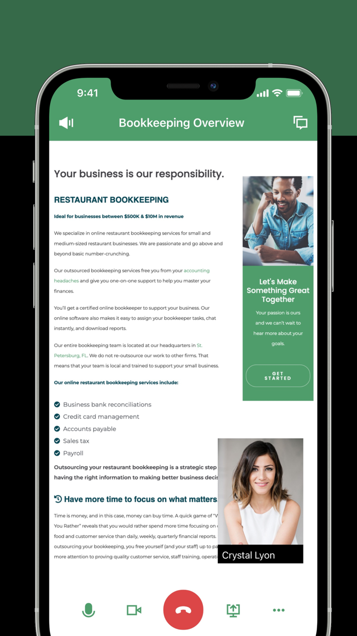 My Restaurant CFO Portal