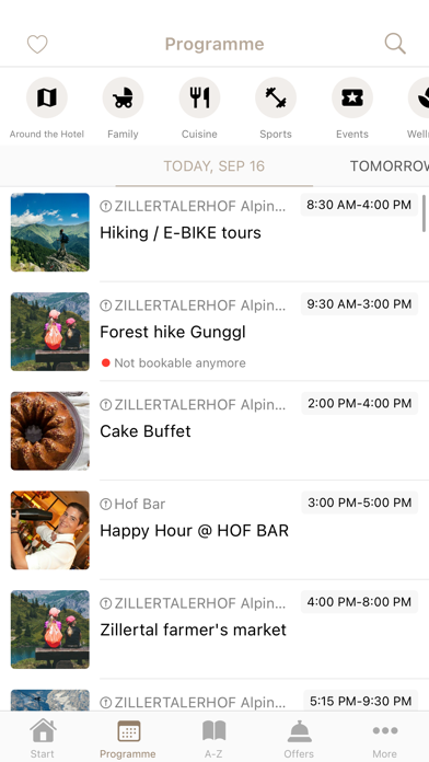 ZILLERTALERHOF Screenshot
