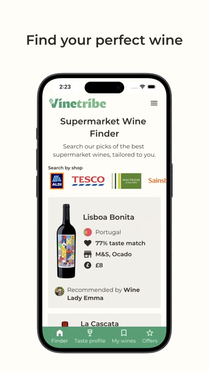 Vinetribe Wine Finder
