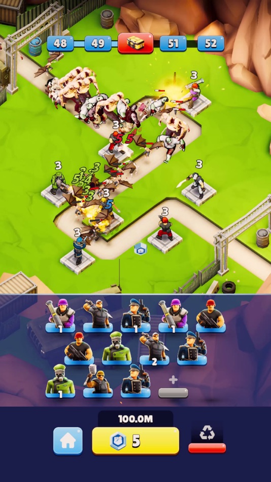 #5. Power Defence (iOS) Podle: Dipayon Debnath Dip