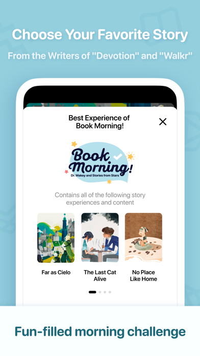 Book Morning! Wake Up Stories Screenshot