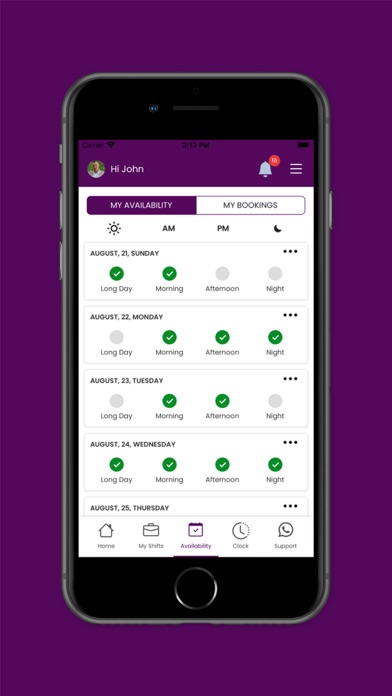 Elsah Healthcare Screenshot