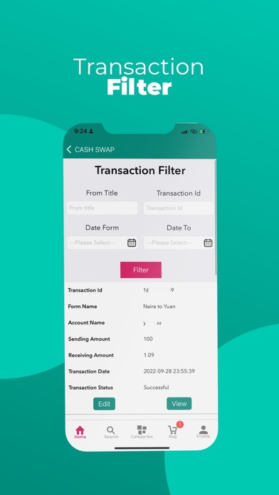 cash-Swap Screenshot