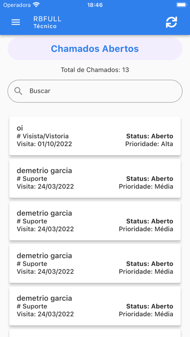 RBFULL Técnico Screenshot