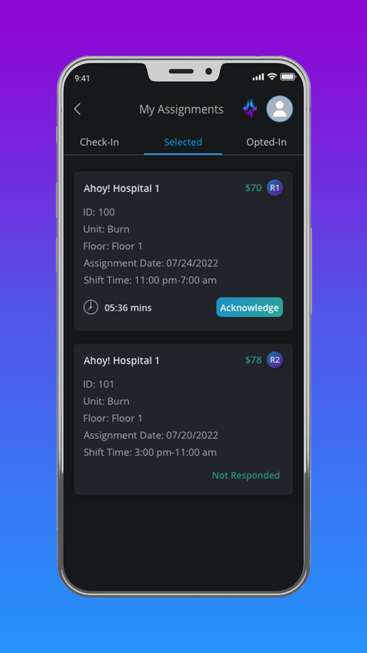 #4. Ahoy! On-Call Nurses (iOS) Podle: Ahoy! On-Call, LLC