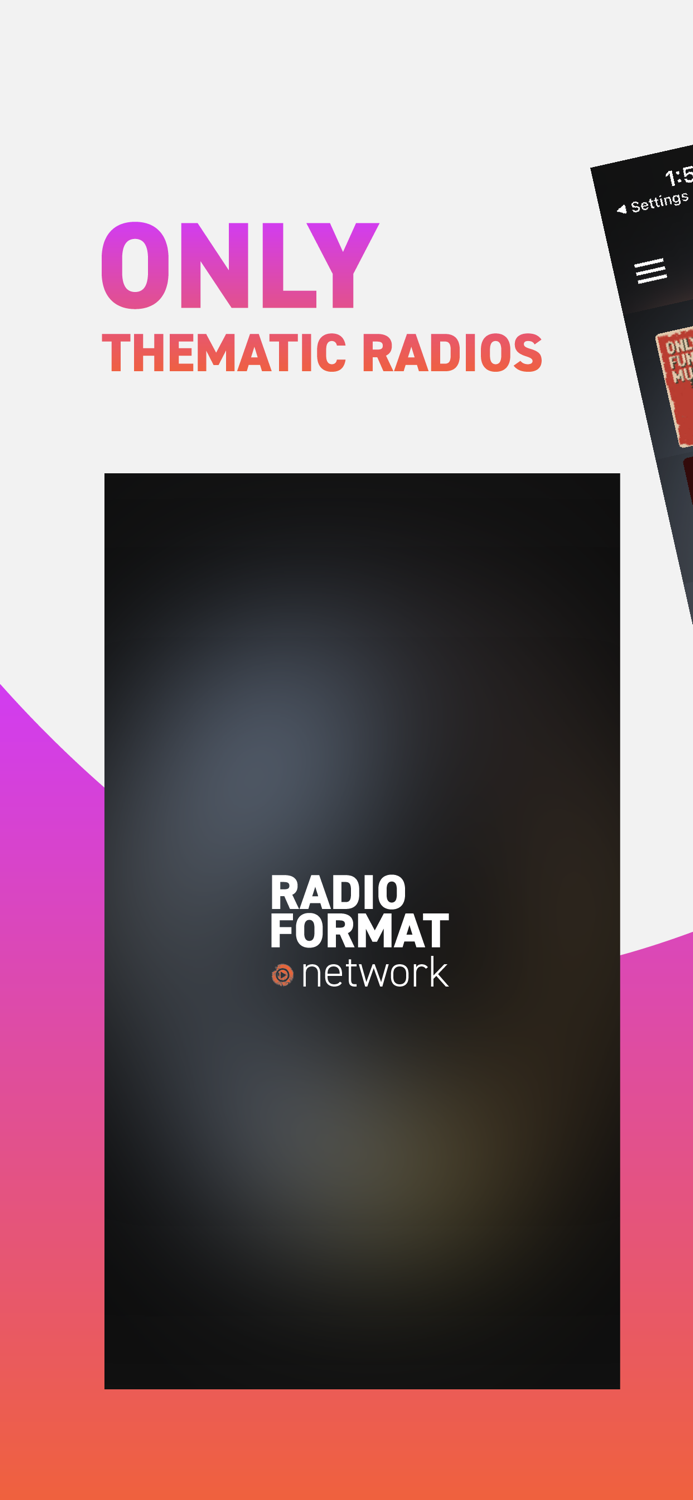 Radio Format thematic radios