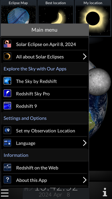 Solar Eclipse Guide 2024 Screenshot