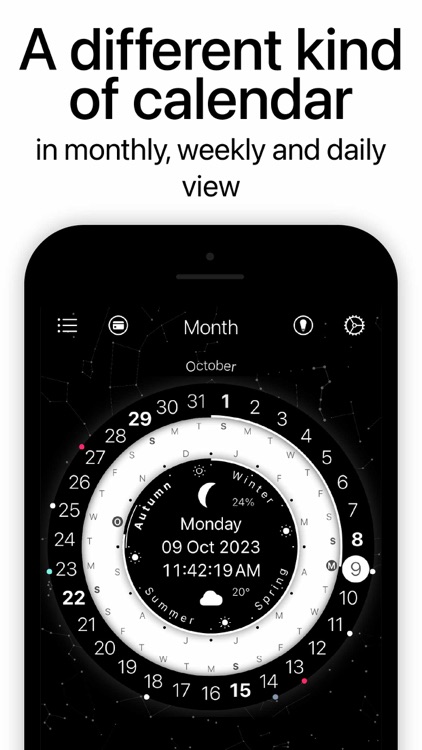 Clock Calendar CircleTime screenshot-0