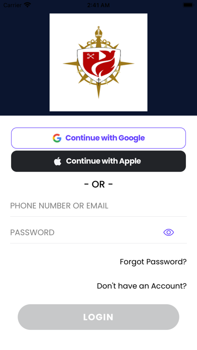 The Anglican Church App Screenshot
