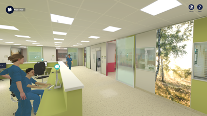 Getinge Virtual Hospital Screenshot