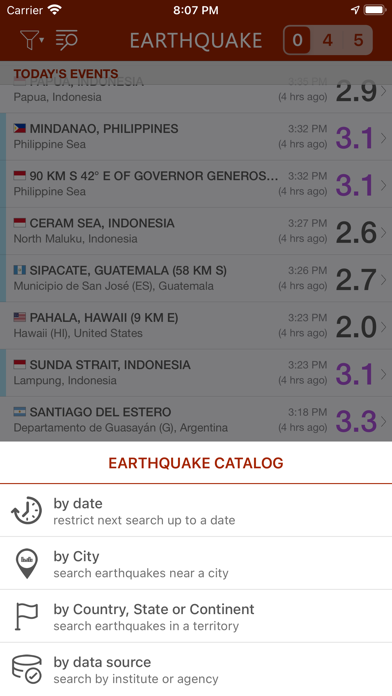 Earthquake - alerts and mapのおすすめ画像7