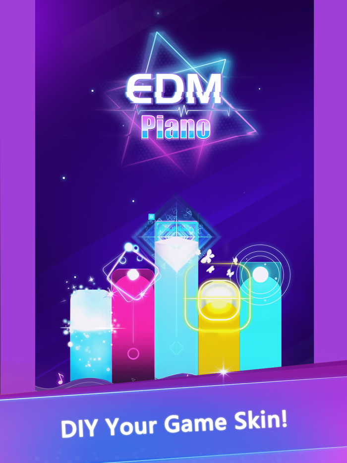 EDM Piano - Magic Fire Tiles