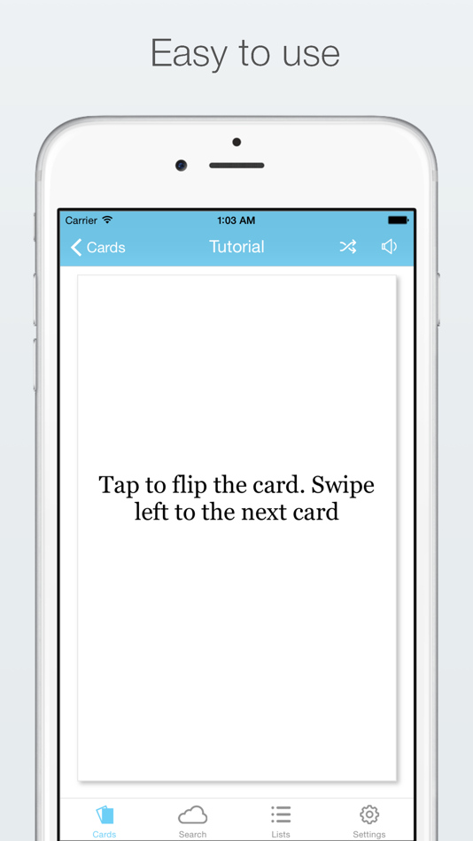 #1. Plain flashcards (iOS) 由: Sergey Sedov