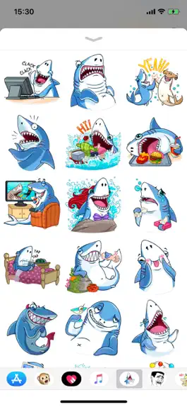 Game screenshot Funny Shark Cute Sticker 2022 hack