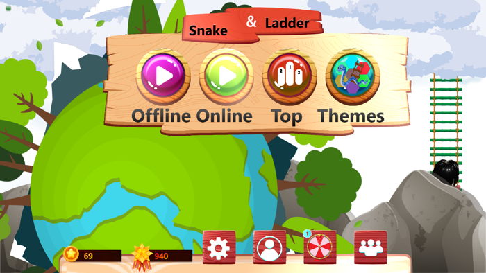 Snake and ladder multplayer