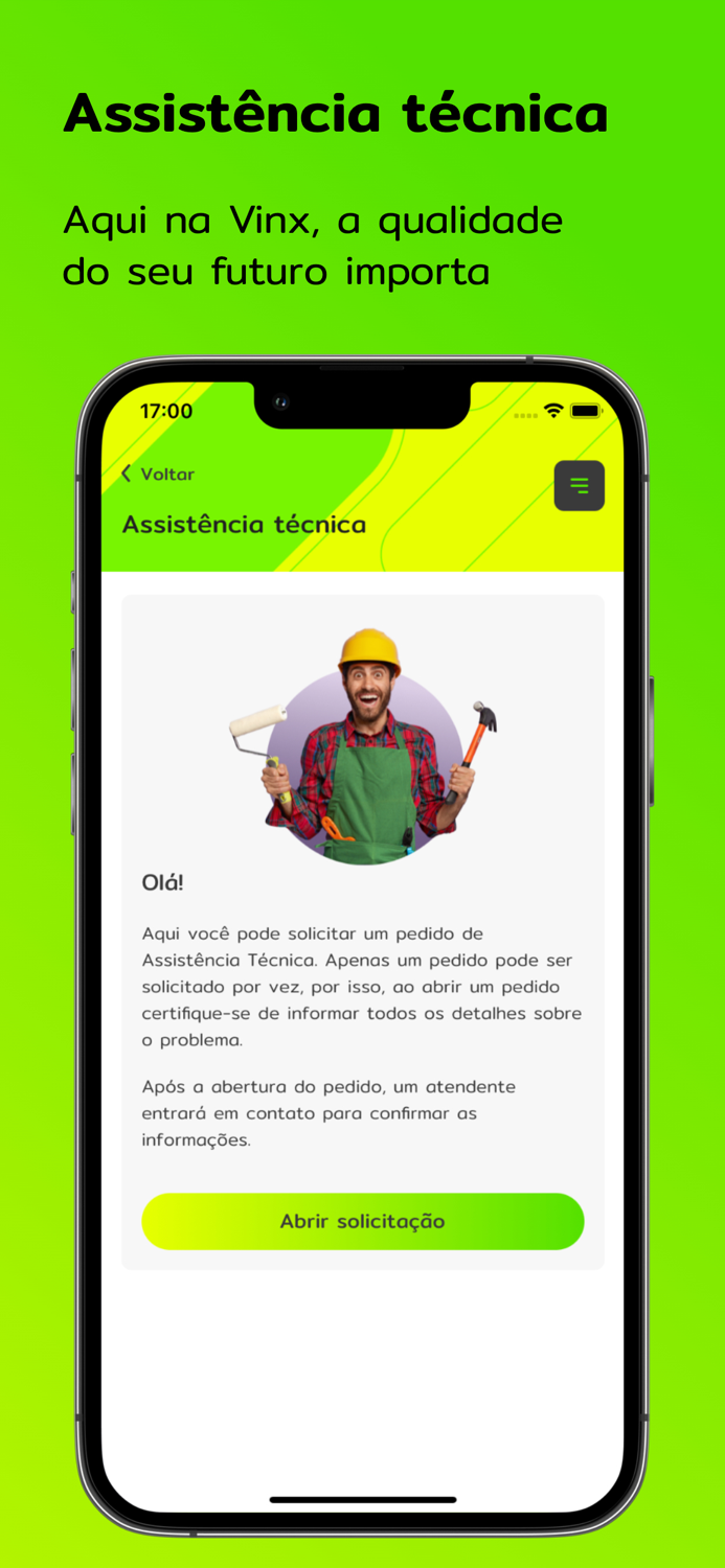 Portal do Cliente Vinx