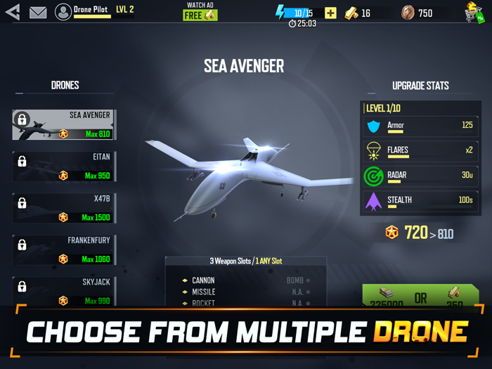 Drone 5 Elite Zombie Fire