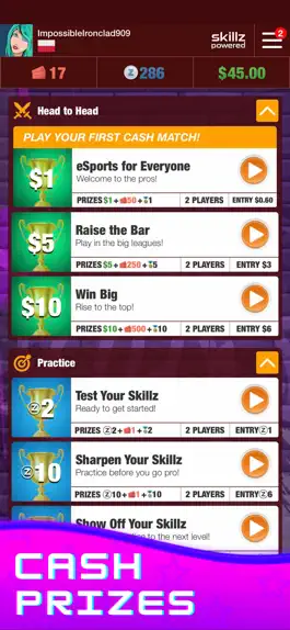 Game screenshot Real Money Basketball Skillz hack