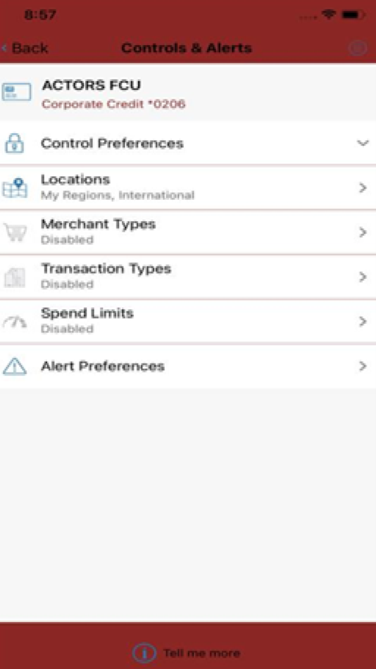 #4. Actors FCU CardNav (iOS) 由: Actors Federal Credit Union