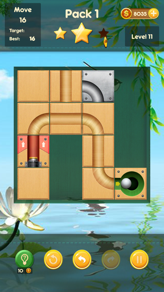 #5. Slide the Ball Puzzle (iOS) By: Md Abu Khalid