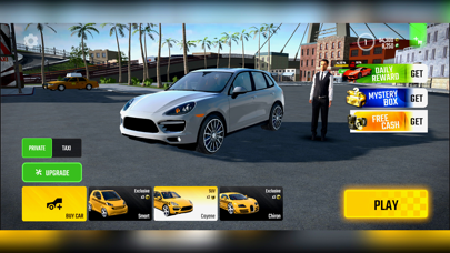 Taxi Car Drive & Parking Sim + Screenshot