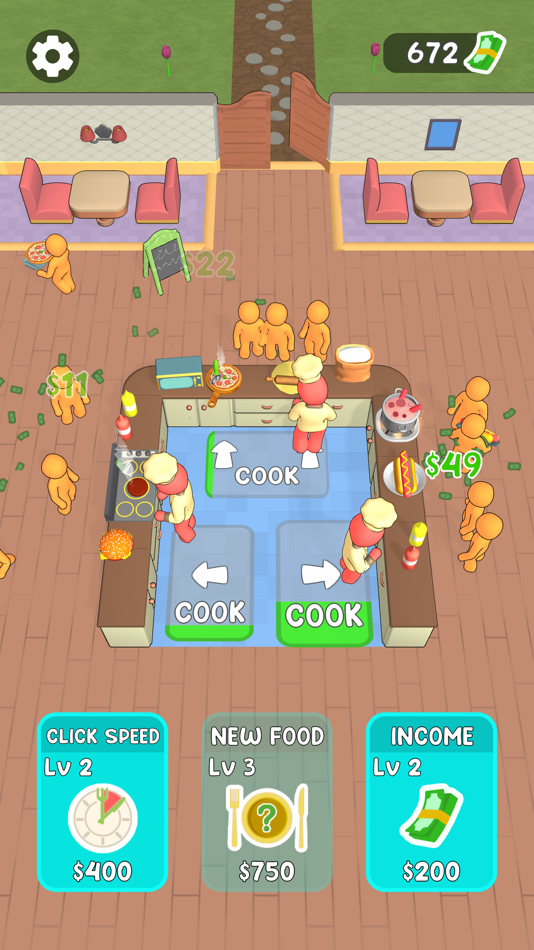 #4. Click to Cook (iOS) 由: Ahmet Ikbal Adlig