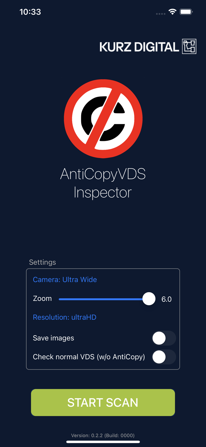 AntiCopyVDS KURZ Digital