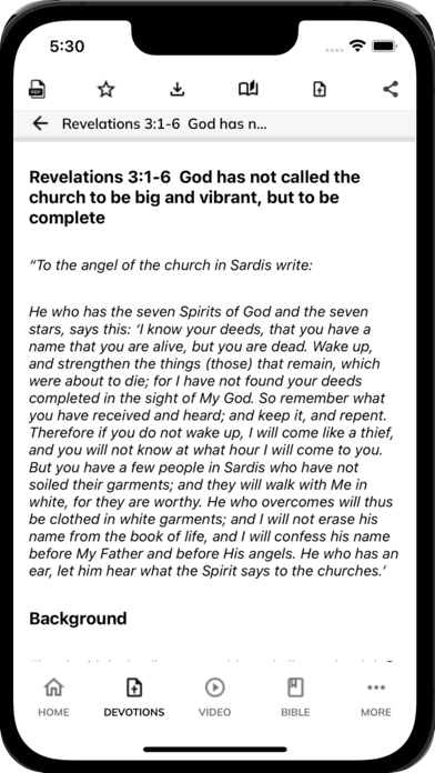 Solid Food Bible Study Screenshot