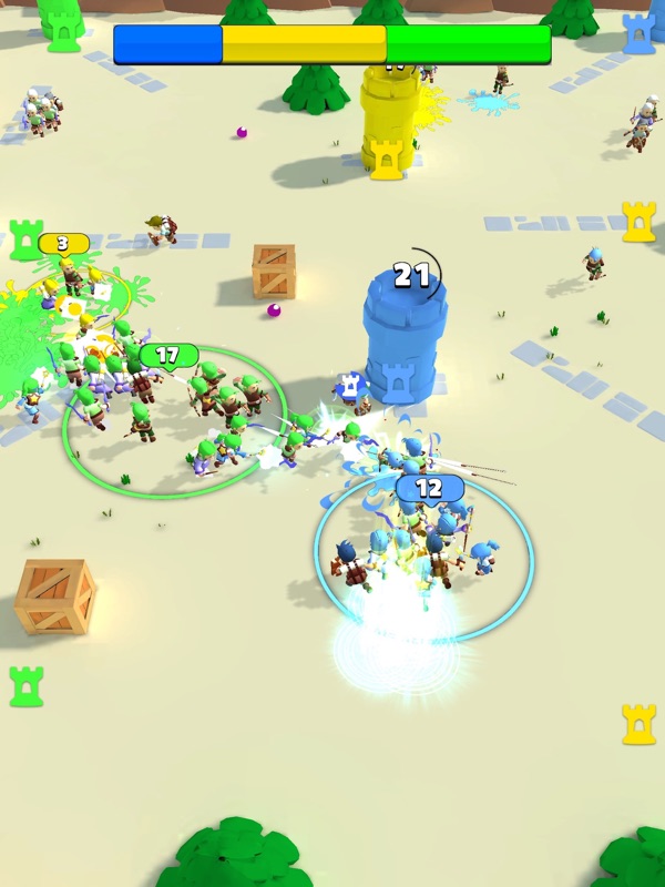 Mob Battle - Hero Crowd Fight screenshot 7