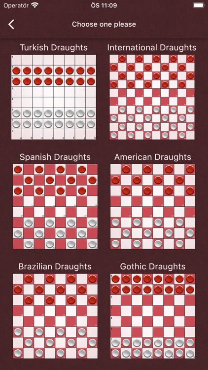 Dama Game: Turkish Draughts Checkers Variant Handcrafted 