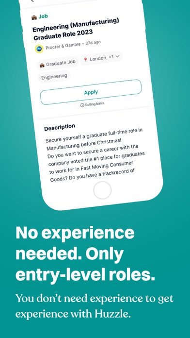 Huzzle – Student Careers Screenshot