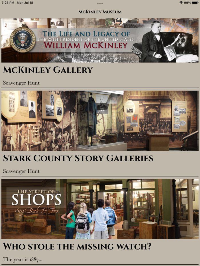 McKinley Presidential Museum