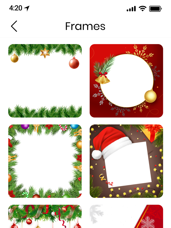 Christmas Photo Frame - Xmas