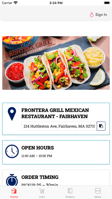 App screenshot