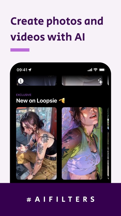 Loopsie: AI Photo Generator screenshot-3