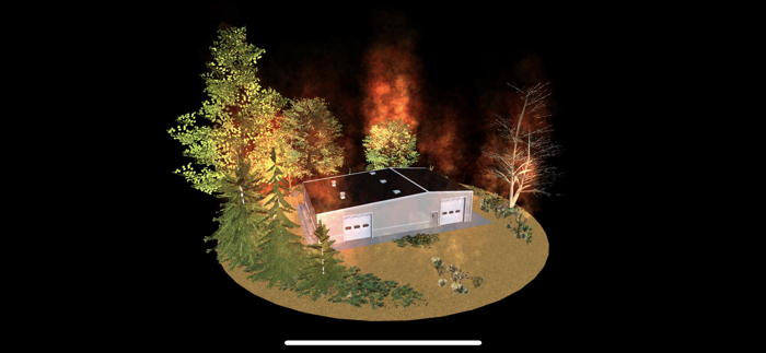NFPA Wildfire Risk Simulator