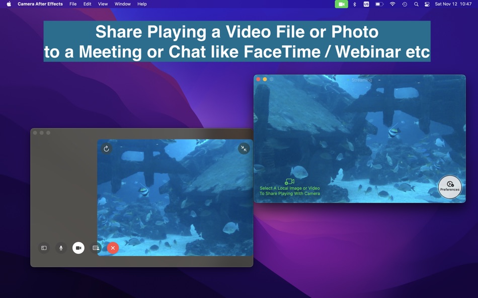 #1. Camera After Effects for Meet (macOS) Podle: 晓靖 宾