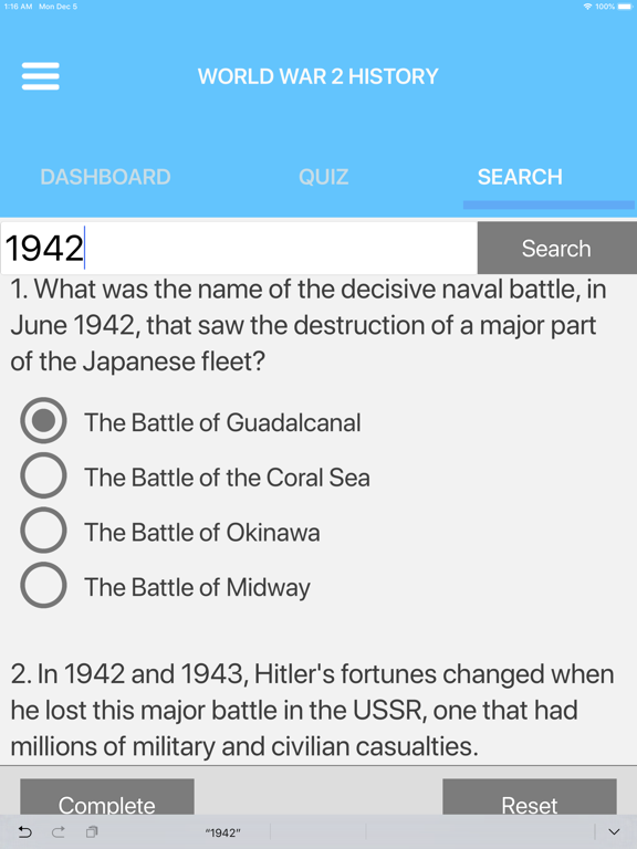 World War 2 Quizzesのおすすめ画像7