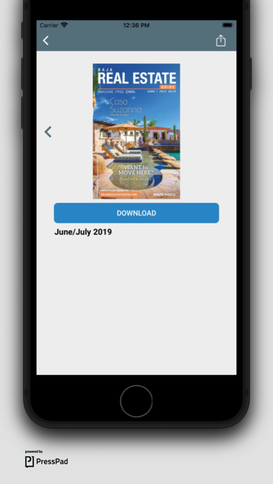 Baja Real Estate Guide Screenshot