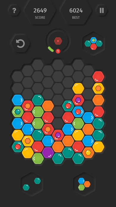 HexaMania 2 Puzzle Screenshot