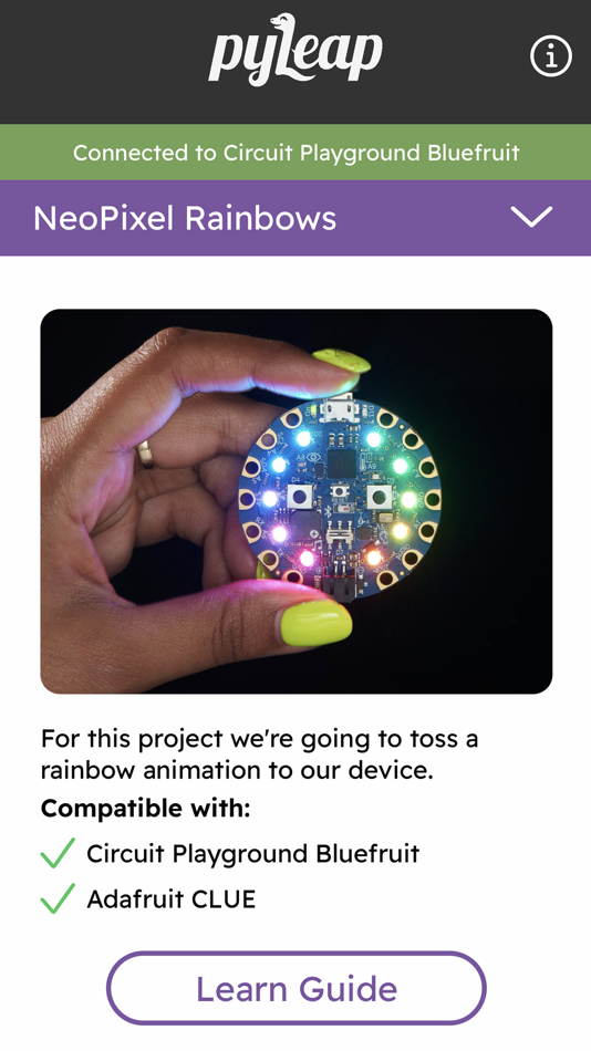 #4. PyLeap (iOS) By: Adafruit Industries