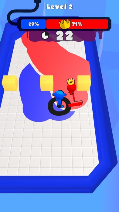 3D Paint Battle Screenshot