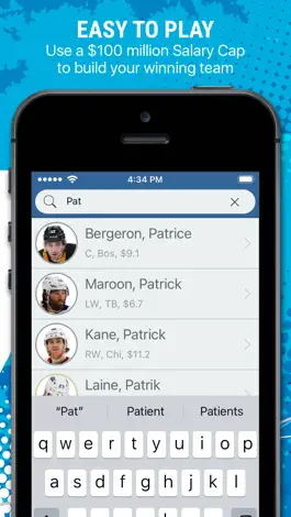 Game screenshot H2H Fantasy Hockey hack