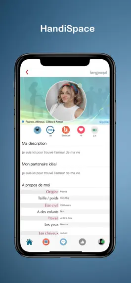 Game screenshot HandiSpace - Dating & Chat apk