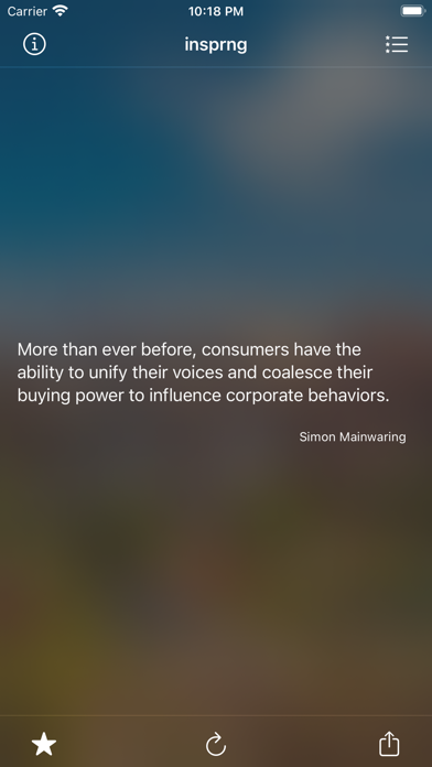 insprng - inspiring quotes Screenshot