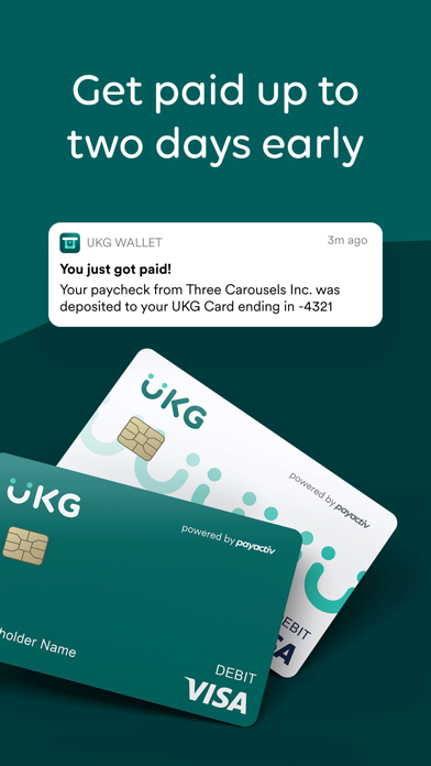 UKG Wallet Screenshot