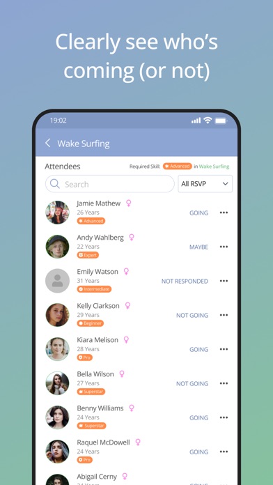 Unwynd: Plan Group Activities Screenshot