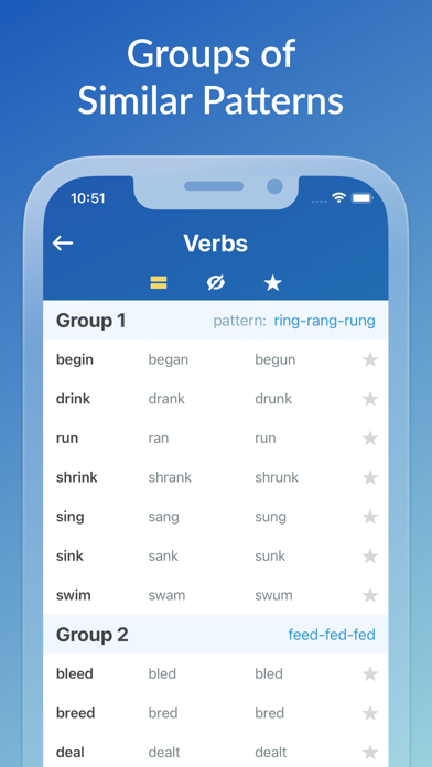 Irregular Verbs — Englishのおすすめ画像2